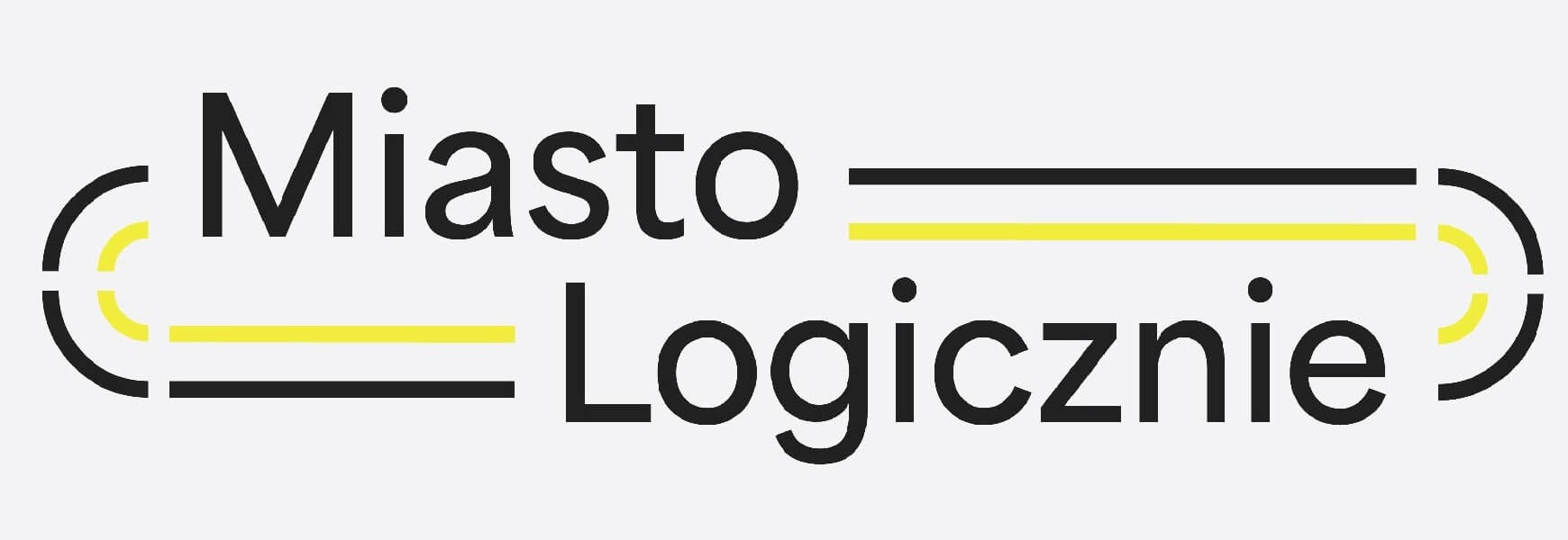 Logotyp podcastu Miasto Logicznie